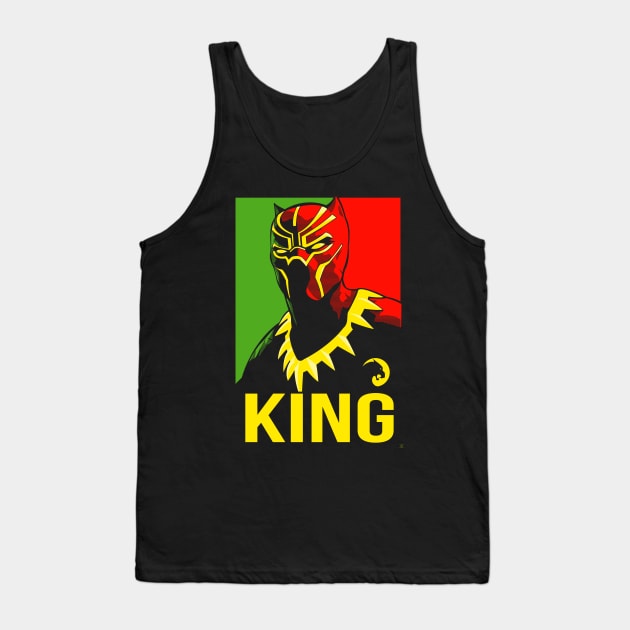 King of Wakanda Tank Top by BossFightMAM